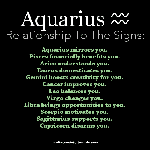 Aquarius - The Water Bearer ♒ : Everything About AQUARIUS Zodiac Sign