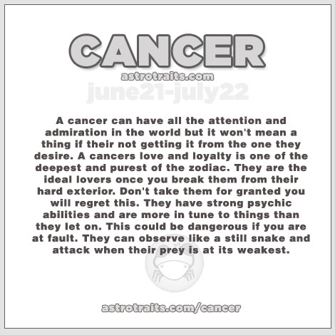 Cancer - The Crab ♋ : Everything About CANCER Zodiac Sign
