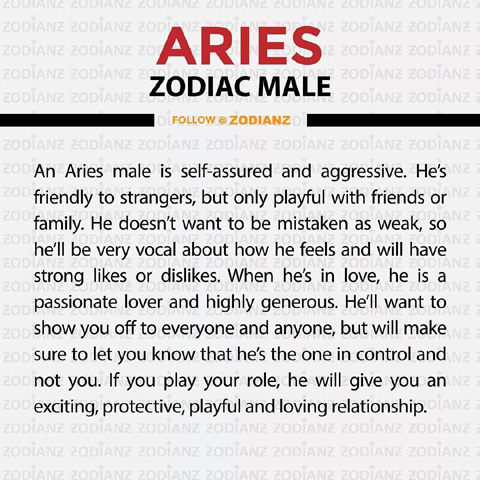 15 Quotes And Facts About The ARIES MAN | Astro Traits